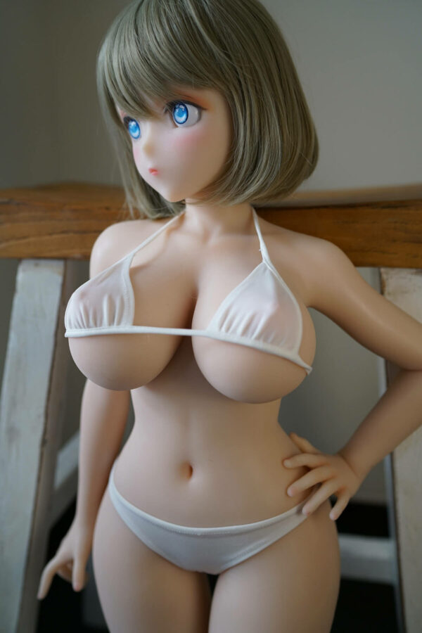 mini anime sex doll with blue eyes