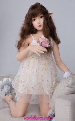 Mini Flat Chest Sex Doll For Man - Aubrie