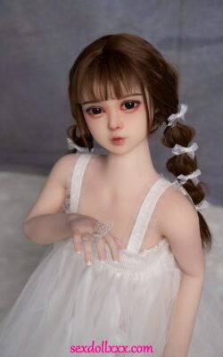 Fladbrystet 100 cm Mini Love Doll - Kary