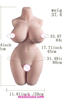Grote borsten Torso-poppen met half lichaam - Cristina