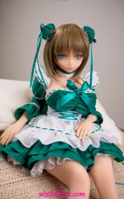 Симпатичная аниме-кукла с огромными сиськами, секс-любовь - Kindra