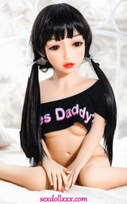 Japońska lalka miłości z prawie płaską klatką piersiową - Grissel