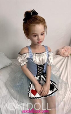 Realistická mini silikonová panenka na sex - Clari