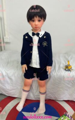 Lalka erotyczna Shota Little Boy o długości 92 cm - matowa
