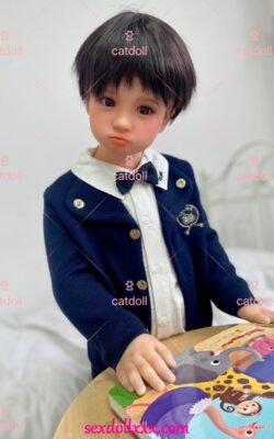 Lalka erotyczna Shota Little Boy o długości 92 cm - matowa