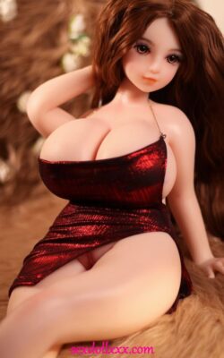Hermosa muñeca sexual pelirroja pequeña TPE - Libbie