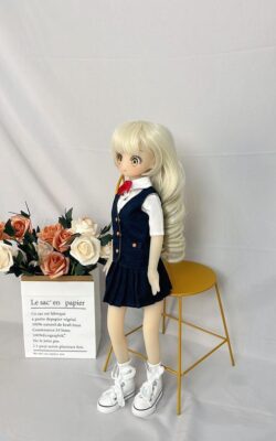 Piękna TPE Lesdain rucha lalkę erotyczną - Elinor