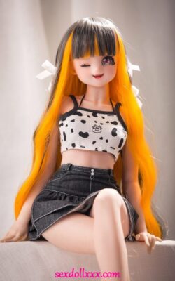PVC Hoved Silikone Body Sex Doll - Delt