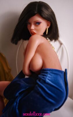 Полностью силиконовая секс-кукла с шумом на шее - Робби