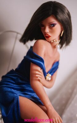 Полностью силиконовая секс-кукла с шумом на шее - Робби
