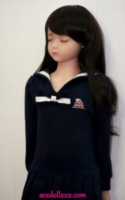 100cm Closed Eyes Flat Sex Doll - Sabine