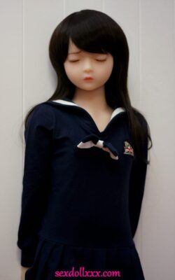 100cm Closed Eyes Flat Sex Doll - Sabine