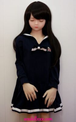 100cm Closed Eyes Flat Sex Doll - Sabine