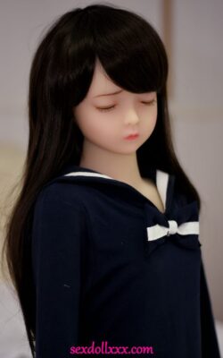 100cm Closed Eyes Flat Sex Doll - Sabine