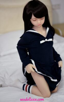 100cm Closed Eyes Flat Sex Doll - Sabine