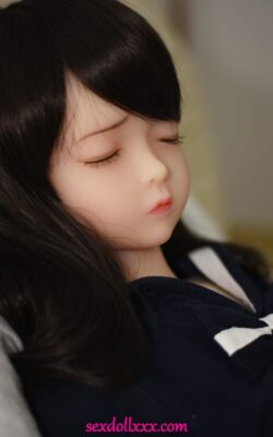 100cm Closed Eyes Flat Sex Doll - Sabine